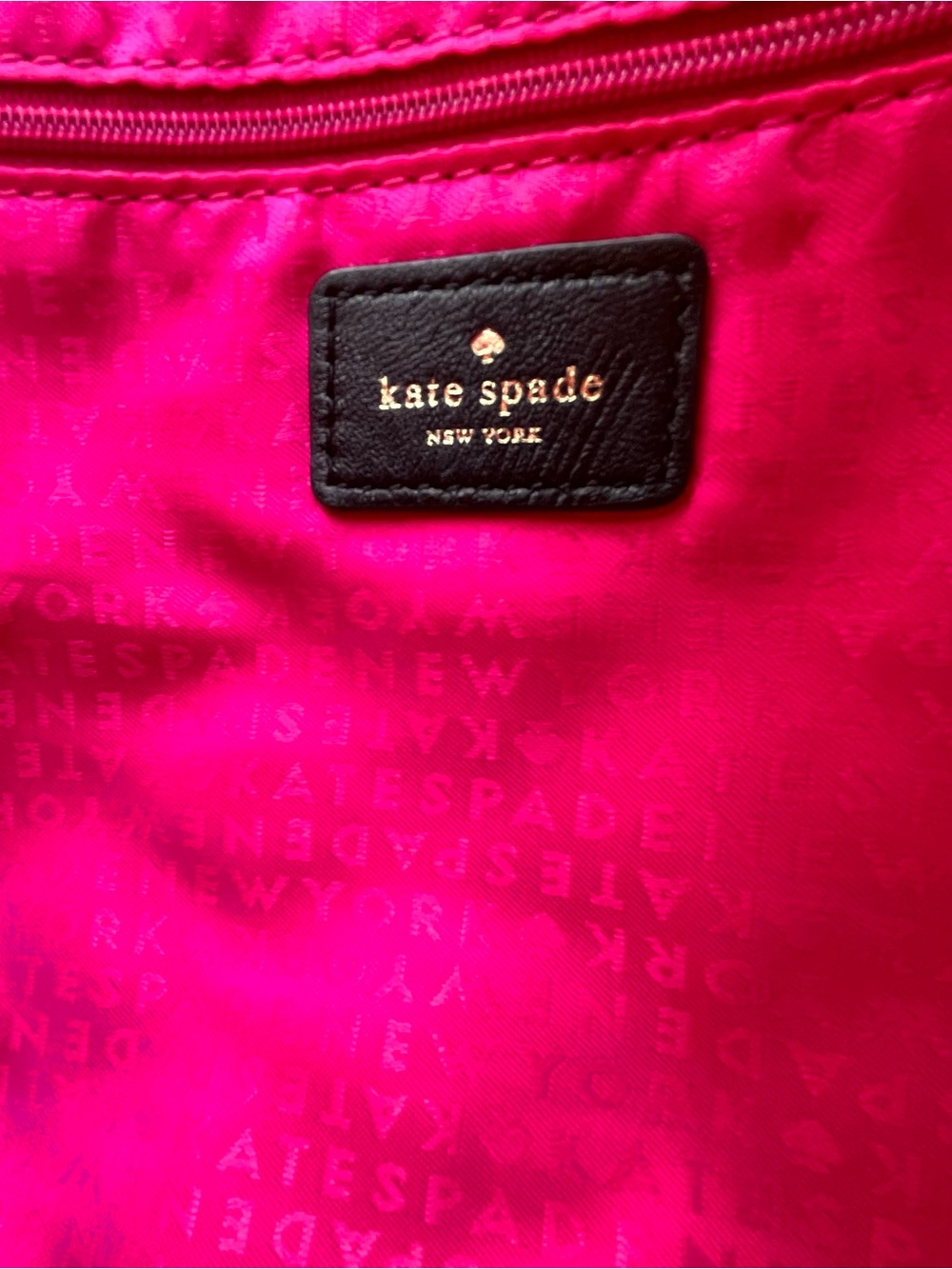 Kate Spade Quilted Satchel Soft Black Leather - Picture 4 of 5